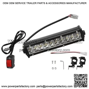 LED Headlight Light Bar + Switch For Yamaha Raptor 700 R 125 250 Banshee Blaster