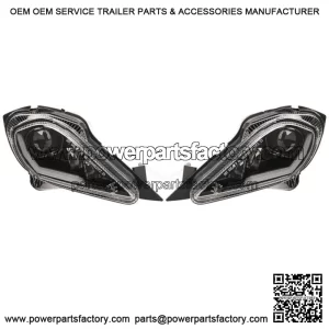 2PCS LED Headlights Head Lamps For Yamaha YFZ 450 Raptor 350 700 700R 2006-2023