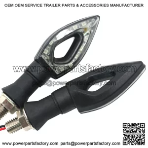 Waterproof LED Turn Signal Lights ?C 2-Piece Set (One Side)