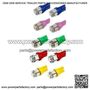 LED Headlight Accent Lights for Kawasaki Z125/Z650/Z900 - T10 Bulb Type