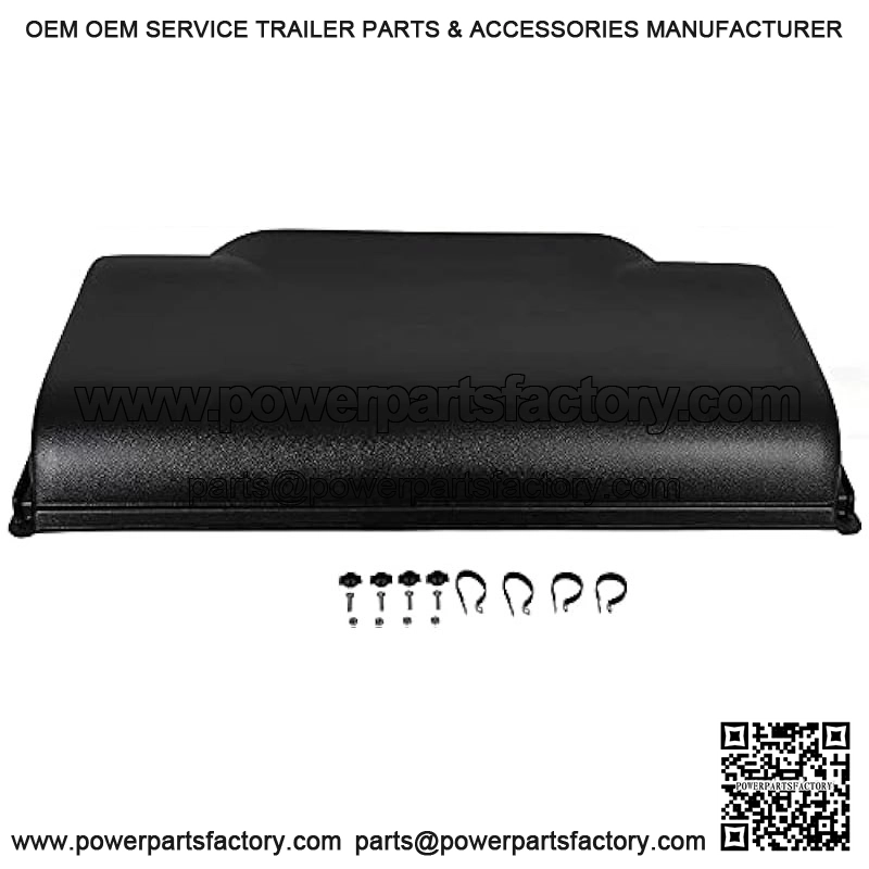 Hard Roof Top Compatible with 2005-2020 John Deere Gator TS/TX/TE Black Tractor Canopy windproof and rainproof - Image 2