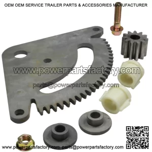 Fits John Deere L120 L130 L118 Selective Sector Gear Pinion Gear w/Bushings NEW