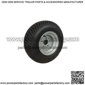 20.5 x 8.0 x 10" Tire & Silver Rim, Load Range C