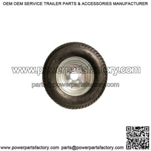 20.5x8x10 Tire & Galvanized Rim, Load Range E