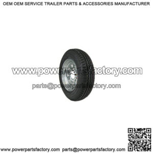 4.80x12 Trailer Tire & Galvanized Rim, Load Range B