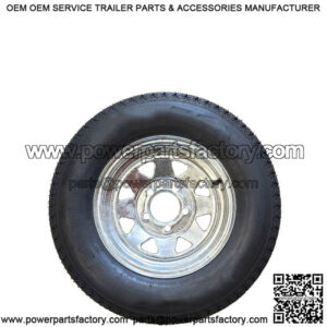ST175/80D-13" Tire & Galvanized Rim, Load Range C