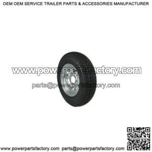 ST185/80D-13" Tire & Spoke Rim, Load Range C