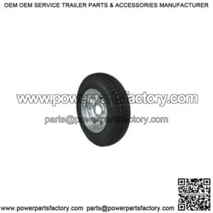 ST185/80D-13" Tire & Galvanized Rim, Load Range D