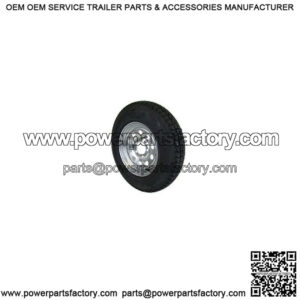 ST185/80D-13" Tire & Galvanized Modular Rim, Load Range D