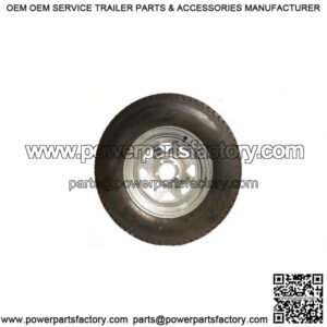 H188 ST225/75D-15" Tire & Galvanized Rim, Load Range D