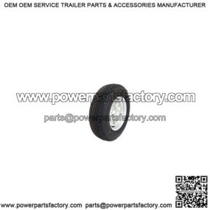 ST145/R-12" RADIAL Tire & Galvanized Rim, Load Range D