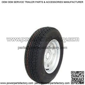 ST175/80R-13" RADIAL Tire & Galvanized Rim, Load Range D