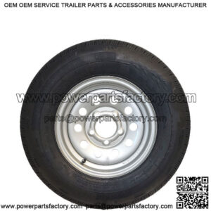 ST185/80R-13" RADIAL Silver Modular Rim, L.R. C