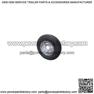 Retrofit ST185/80R-13" Radial Tire &  Silver Rim, L.R. C