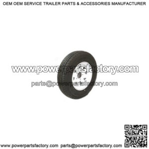 ST205/75R-15" RADIAL Tire & Painted Rim, 5 on 4.5" B.C., L.R. C