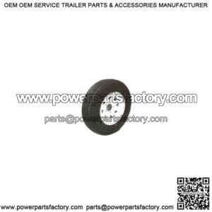 ST205/75R-15" RADIAL Tire & Painted Rim, 5 on 5" B.C., L.R. C