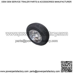 Retrofit ST205/75R-15" Radial Tire & Chrome Mod. Rim, L.R. D