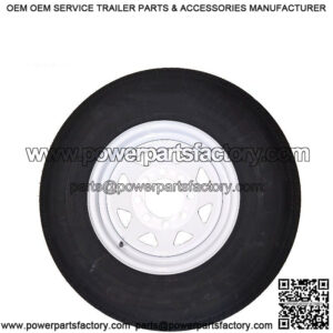 ST235/80R-16" RADIAL Tire & Painted Rim, (8 Lug) L.R. E