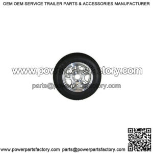 ST175/80R-13" Radial Tire & Split Spoke Alum. Rim L.R.C