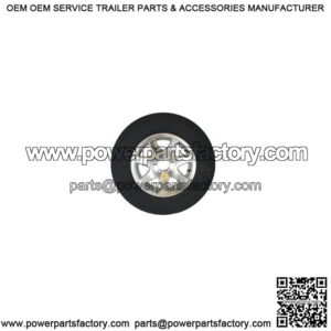 ST205/75R-14" Radial Tire & Aluminum 7-Star Rim, L.R. C