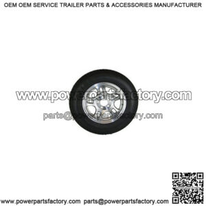 ST205/75R-15" Radial Tire & Aluminum Split Spoke Rim L.R.D