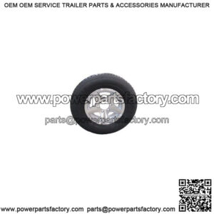 ST235/80R-16" RADIAL Tire & Aluminum 5-Star Rim, (6 Lug)  D