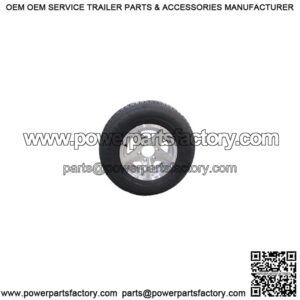 ST235/85R-16" RADIAL Tire & Aluminum 5-Star Rim, (6 Lug)  E