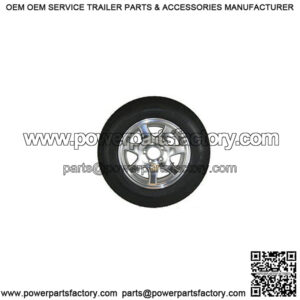 ST175/80D-13" Tire & Aluminum Spoke Rim, Load Range C