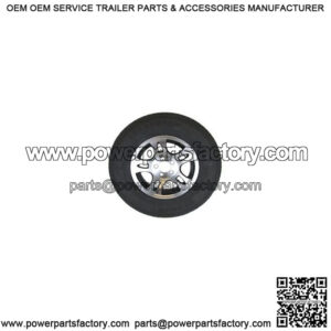 ST175/80R-13" Radial Tire & Black Split Spoke Alum. Rim L.R.C