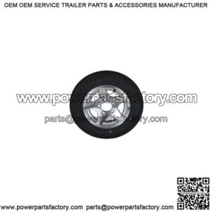 ST175/80R-13" Radial Tire & Aluminum 5-Star Rim, L.R. C