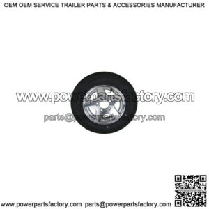 ST205/75R-15" Radial Tire & Aluminum 5-Star Rim, L.R. D