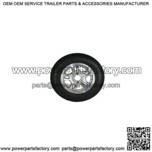 ST235/80R-16" Radial Tire & Aluminum Split Spoke Rim 6-Lug