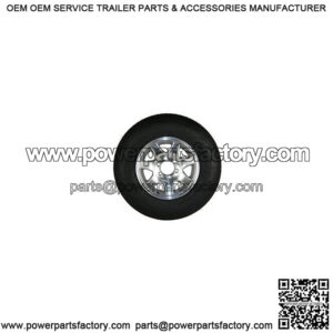 ST235/80R-16" Radial Tire & Aluminum Spoke Rim (8-Lug)