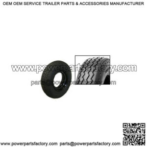 8-14.5 MH Tire & Black Mobile Home Rim, Load Range G