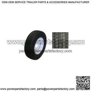 LT245/75R-16" RADIAL Tire & Painted Rim (8 Lug), L.R. E