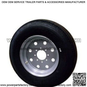 LT215/75R-17.5" Radial Tire/Silver Modular Rim (8 Lug), L.R. H