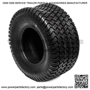 2PK 18x850x8 Tire Fits Toro Deere Tractor Riding Mower Tubeless 4 Ply 18x8.50-8