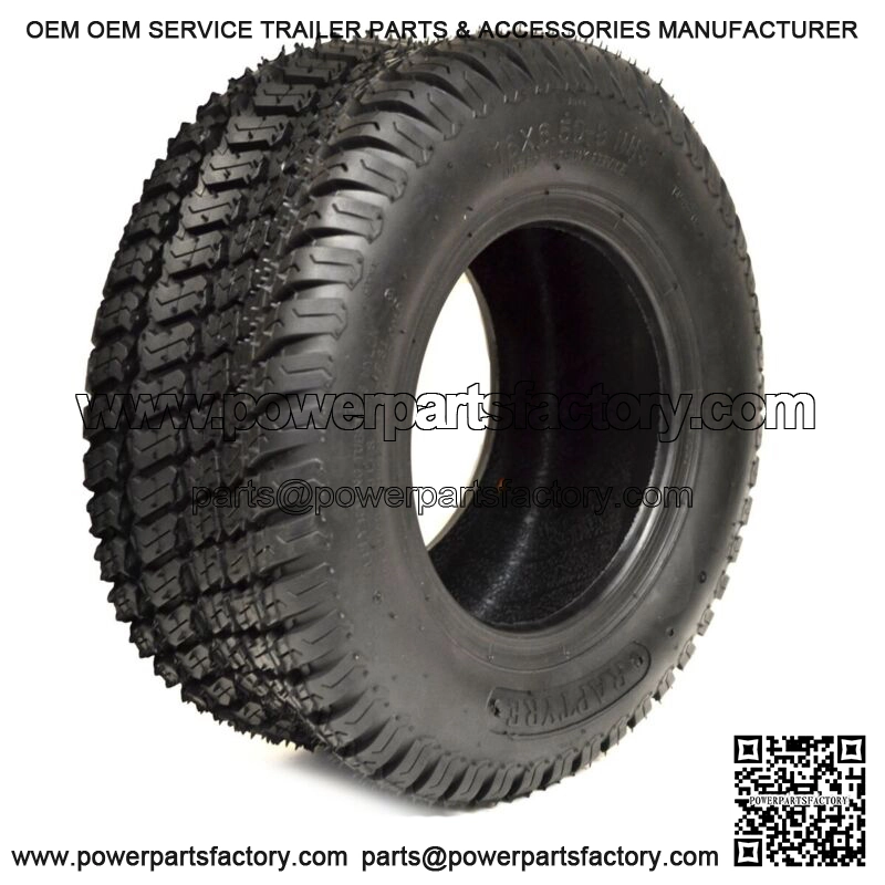 (2) New 16x6.50-8 TURF TIRES 4 Ply Tubeless Fits John Deere Lawn Mower Tractor