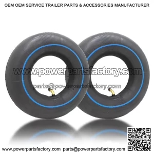 2 x Heavy Duty 4.10-4 11X4.00-4 3.50-4 Tire Inner Tube TR87 Bent Valve Stem