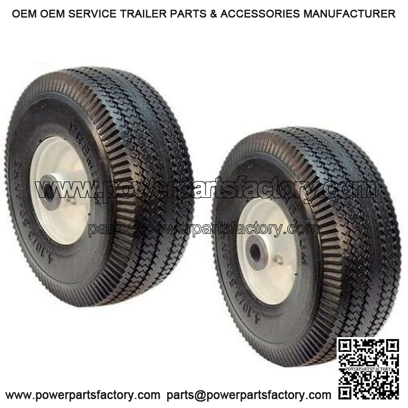 Set of 2 Flat Free Front Wheel Tire for Timecutter Z4200 4235 SS4225 SS4250
