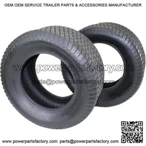 Set of 2 Turf Tires 23x9.50-12 4 Ply for Lawn & Garden Mowers