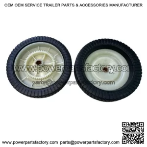 Craftsman Agri-Fab Tow-Behind Leaf Sweeper Wheel Tire Set (40113) - Pair of Replacement Lawn Sweeper Tires