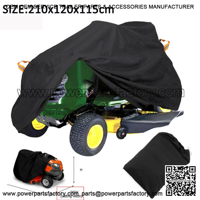 Zero Turn Mower Cover Waterproof Dust Garden Yard For Z142 Z254 Z248F - Image 3
