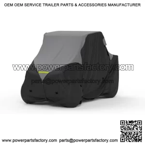 Weatherproof UTV Cover Compatible with 2007 John Deere Gator Cs - Outdoor & Indoor - Water, Snow, Sun - Built-in Securing Straps - Includes Free Storage Bag