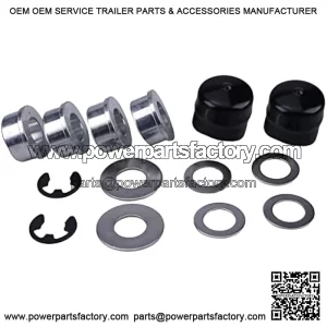 Front Wheel Bushing Kit Compatible with John Deere M123811 M123253 R27434 Z9972H Husqvarna Craftsman Poulan AYP 532009040 9040 9040H 121748X 121749X 12000029
