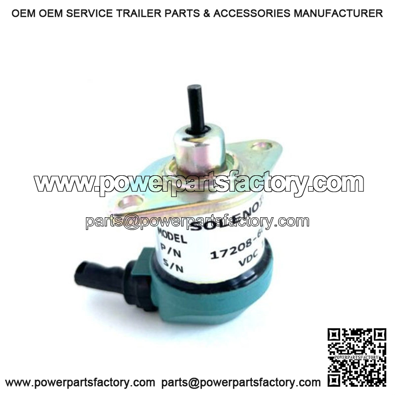 For Kubota Fuel Shut off Solenoid D905 D1005 D1105 17208-60010