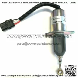 For Cummins Fuel Shutoff Solenoid 5.9L 8.3L with Bosch P7100 3935649 4946639 12V
