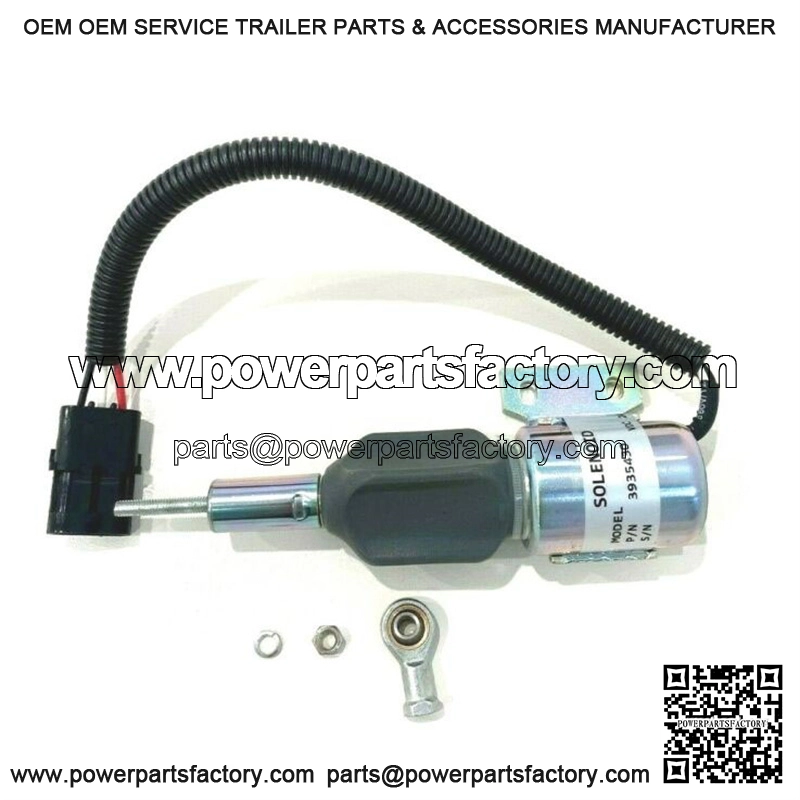 3932530 For Cummins Excavator 5.9L 6BT Fuel Shut Off Solenoid SA-4756 24V