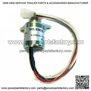 119653-77950 Fuel Shut Off Solenoid 3TNE84 3TNE88 4TNE84 3TNV70 3TNV76 4TNV84