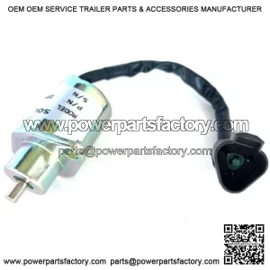For Caterpillar Fuel Shut Off Solenoid Skid Steer 246 216 226 Perkins 2848A278